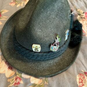 Genuine Vintage Tyrolean hat purchased in Austria